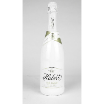Hubert ICE CLUB - bílé šumivé víno polosuché 12,5%  - 0.75L