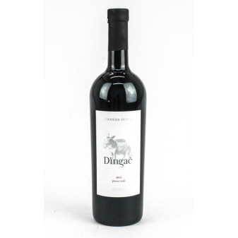 Dingač - víno červené 14,5%- 0.75l - vinařství PZ Dingač, poloostrov Pelješac - Potomje