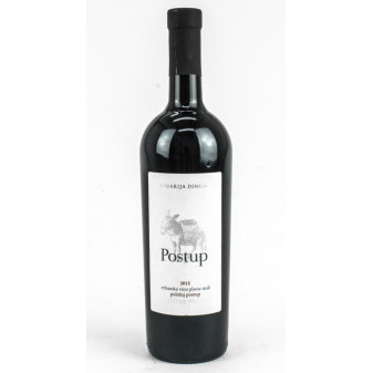 Postup - víno červené 14% -  0.75l - vinařství PZ Dingač, poloostrov Pelješac - Potomje