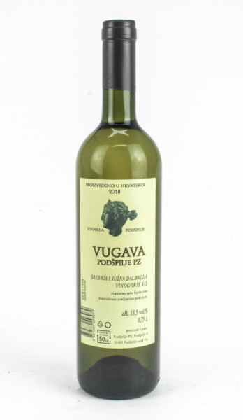 Vugava - víno bílé - vinařství Podšpilje, ostrov Vis