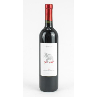 Plavac - víno červené12.5% - 0.75l - vinařství PZ Dingač, poloostrov Pelješac - Potomje