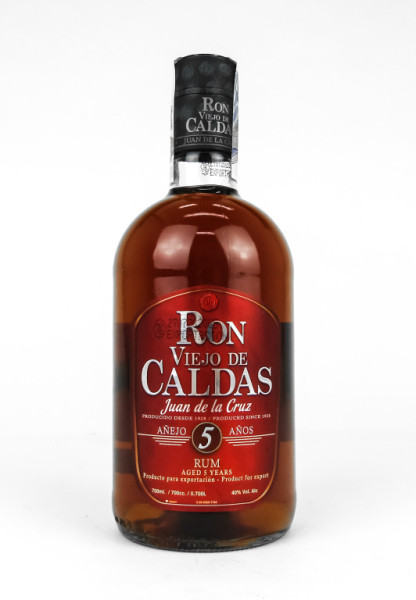 Ron Viejo De Caldas 5* - kolumbijský rum 40% - Kolumbie - 0,70L