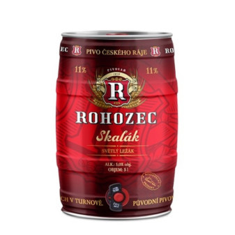 Rohozec Skalák - světlý ležák 11% - 5L - Rohozec a. s.