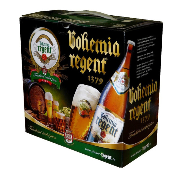 Regent Multipack - světlý ležák 5.0% - Třeboň - 8x0.5L