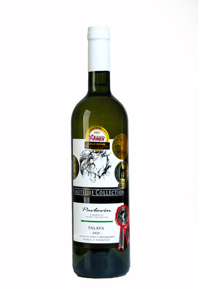 Pálava - bílé polosladké 13,0% - VZH - vinařství Pavlovín - 0.75L