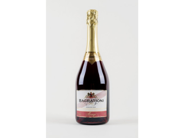 Bagrationi Rouge - přírodní polosladké červené šumivé víno 12,0% - Gruzie - 0.75L
