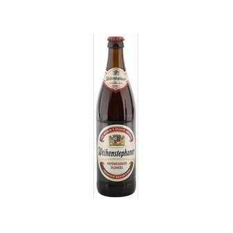 Weihenstephaner Dunkel pivo 5.3% - tmavé pšeničné pivo - Německo - 0.5L