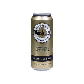 Warsteiner pivo 4.8% - světlý ležák - Německo - plech - 0.5L