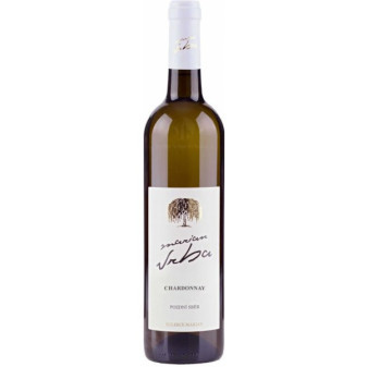 Chardonnay - pozdní sběr bílé polosuché 13,0% - vinařství Vrba - 0.75 l