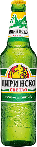 Pirinsko pivo 4.4% - bulharské pivo - plech - 0.5L
