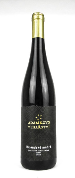 Rulandské Modré - pozdní sběr - suché 12,0% - vinařství Adámkovo - 0.75 l