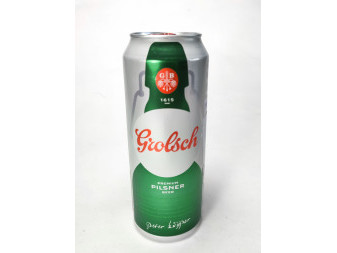 Grolsh 5.0% - světlý ležák - holandské pivo - plech - 0.5L