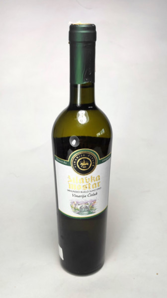Žilavka Mostar Berba - bílé suché víno - vinařství Čitluk - Bosna a Hercegovina - 0.75L