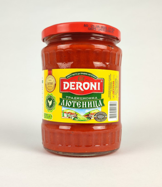 Deroni Ljutenica tradiční - Bulharsko - 575g