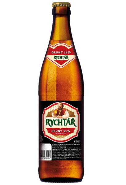 Rychtář Grunt 11° - světlé výčepní 4.6% - plech - Rychtář - 0.5L