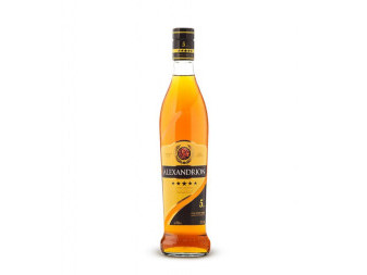Alexandrion Classic 5* - rumunské brandy - Rumunsko - 0,70L