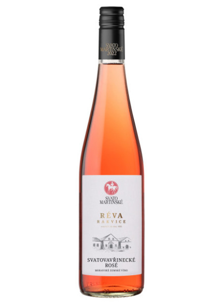 Svatomartinské 2022 - Svatovavřinecké Rosé - Réva Rakvice - 0,75L