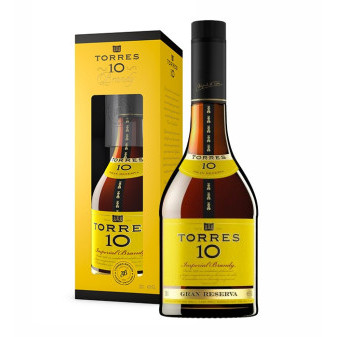 Brandy Reserva Imperial Torres 10 years - 38% - Španělsko - 0,7L