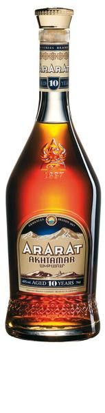 Brandy Ararat 10 years 40% - Arménie - 0,7L