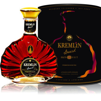 Brandy Kremlin Award 20* - Arménie 40% - 0,5L