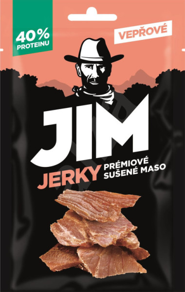 JIM JERKY vepřové - sušené maso - 23g