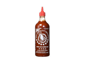 Chilli omáčka ostře pálivá - Sriracha hot Chilli Sauce - Thajsko - 730ml