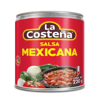 Salsa Casera Mexicana - středně pikantní - La costeňa - 220g