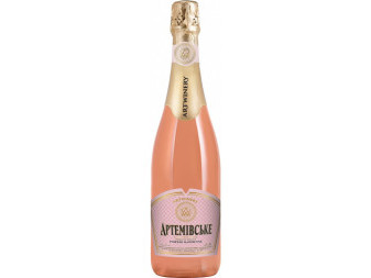 Artemivske Rose Demi Sec - polosuché růžové šumivé víno - Ukrajina - 0.75L