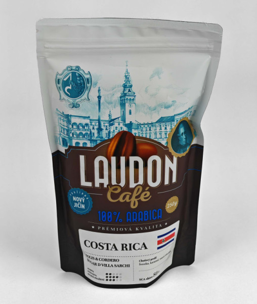 Káva - COSTA RICA -  Laudon café - Solis & Cordero - Sugar d Villa Sarchi- pražírna Dobrá Čočka - 250g