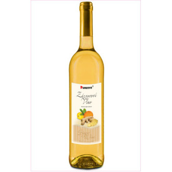 Pankovo zázvorové víno - ovocné víno - 0.75L
