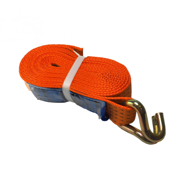 LASHING BELT 4t/10m WITH HOOK, WITHOUT RATCHET