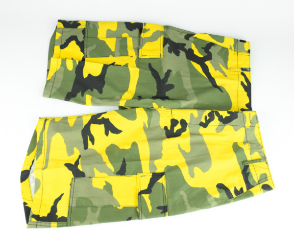 Bermudy BDU camo žluté (yellow camo) MMB