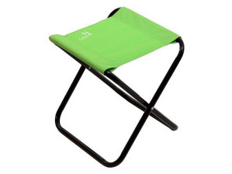 Židle kempingová skládací MILANO zelená