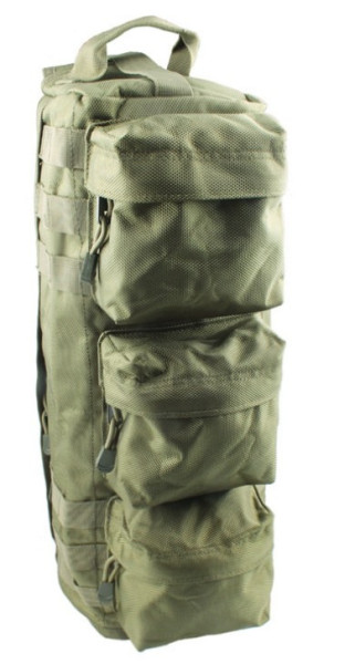 Batoh maskáčový, army zelená, 15x15x50cm, Smilodon