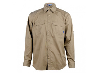Košile vojenská, khaki, XL, Smilodon