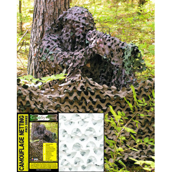 Síť maskovací CRAZY CAMO PRO BÍLÁ 2,4x3m