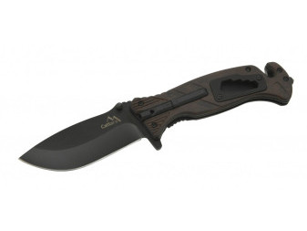 Nůž zavírací BLACK BLADE 21,7cm s pojistkou