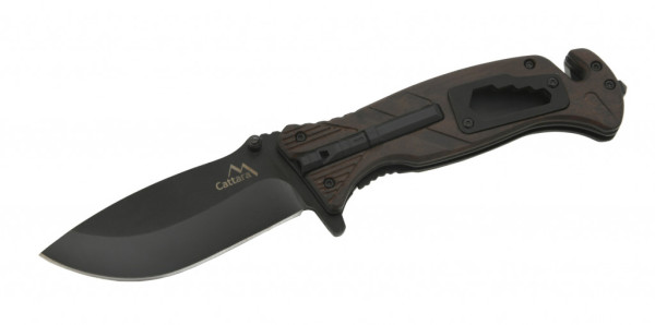 Nůž zavírací BLACK BLADE 21,7cm s pojistkou
