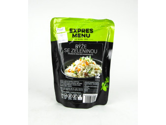 Jídlo trvanlivé- Rýže se zeleninou - 2 porce - 400g