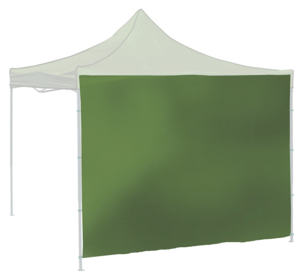 Bočnice pro párty stan zelená WATERPROOF 2x3m