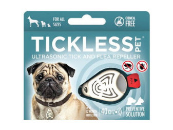 Odpuzovač ultrazvukový na klíšťata klíšťat TickLess Pet - pro zvířata - Béžový