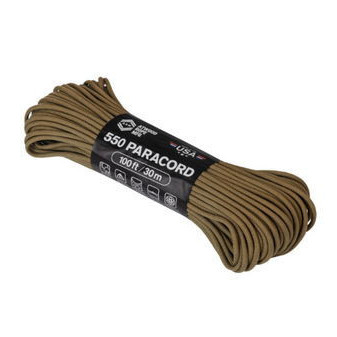 Šňůra Atwood Rope MFG 550 Paracord 30m - Coyote