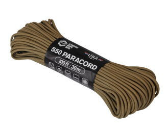 Šňůra Atwood Rope MFG 550 Paracord 30m - Coyote