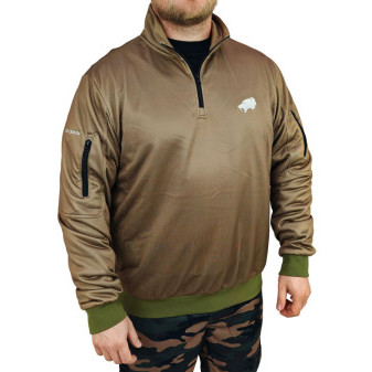 Mikina béžová SMILODON polyester, XXL