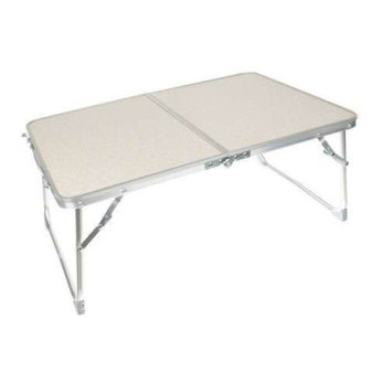Stůl kempingový skládací 60 cm béžový Trizand